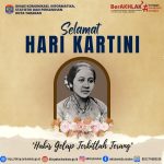 Selamat memperingati Hari Kartini. Tetap berkarya dan semakin maju perempuan Indonesia menjadi Kartini masa kini yang hebat.