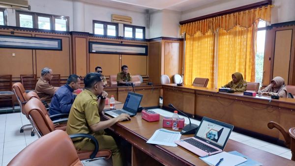 Rakor SPBE tentang Pedoman Teknis Pemantauan dan Evaluasi SPBE