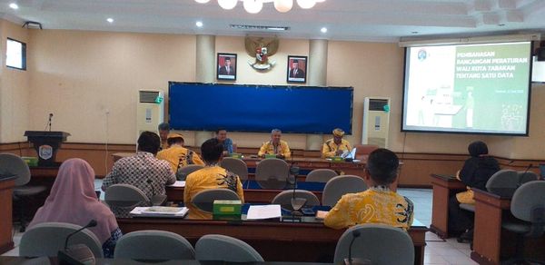 Rapat Pembahasan Rancangan Peraturan Wali Kota Tarakan