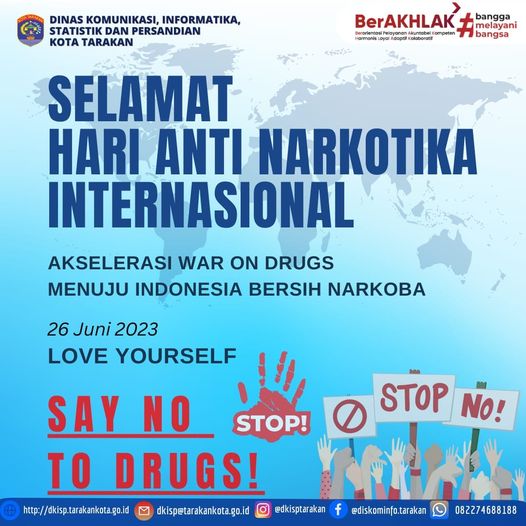 Selamat Hari Anti Narkoba Internasional 2023