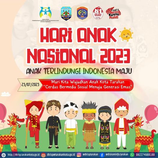 Selamat Memperingati Hari Anak Nasional Tahun 2023