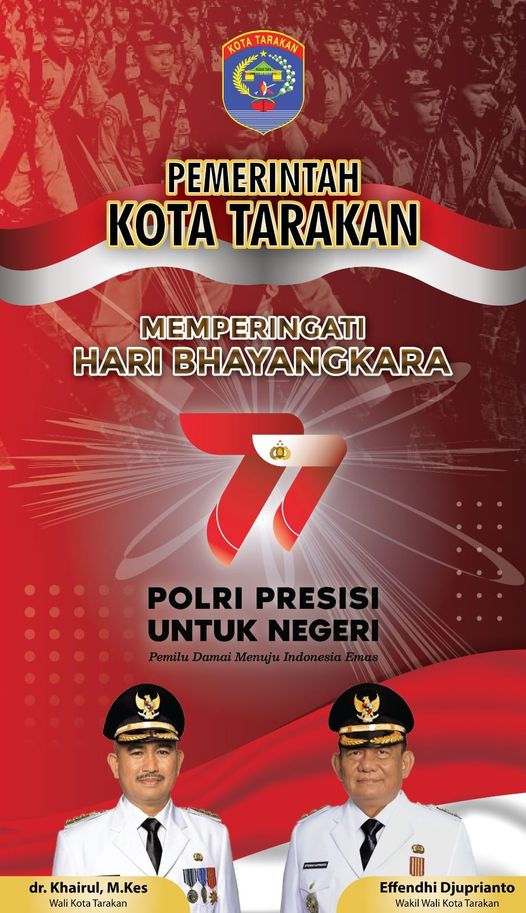 Selamat Memperingati Hari Bhayangkara 1 Juli 2023