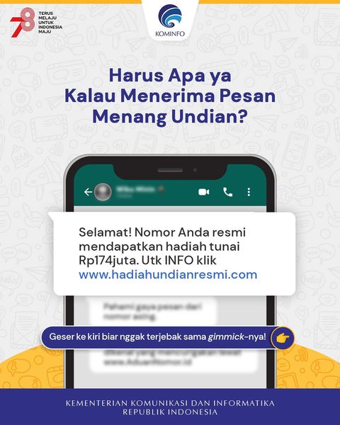 Harus Apa ya Kalau Menerima Pesan Menang Undian?