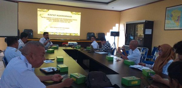 Rapat Koordinasi Tim Pokja Hukum dan Tata Kelola KLHS RPJPD Kota Tarakan