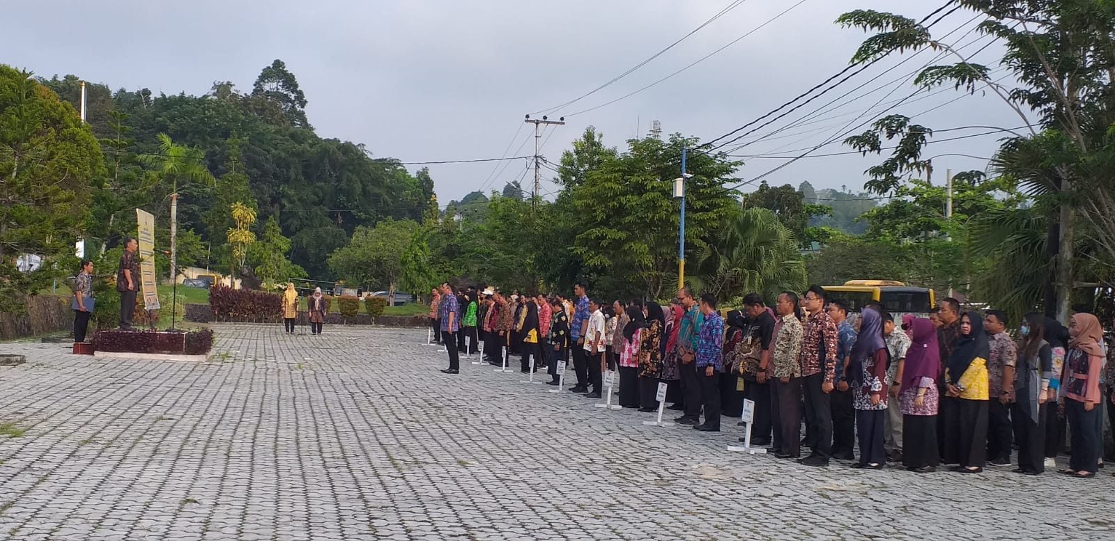 Apel Pagi di Lingkungan Kantor Wali Kota Tarakan