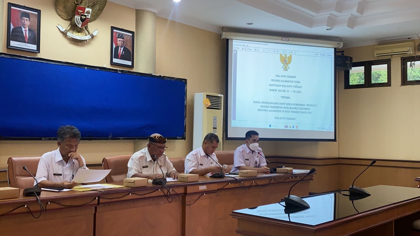 Rapat Persiapan Akhir Penyelenggaraan Rapat Kerja Komisariat Wilayah V APEKSI