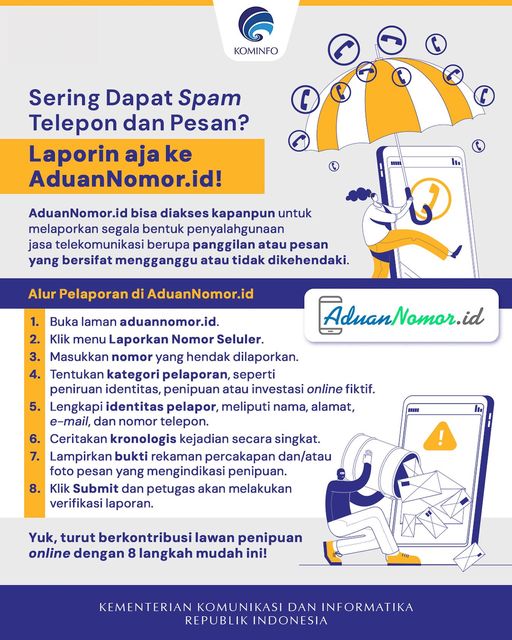 Sering Dapat Spam Telepon dan Pesan