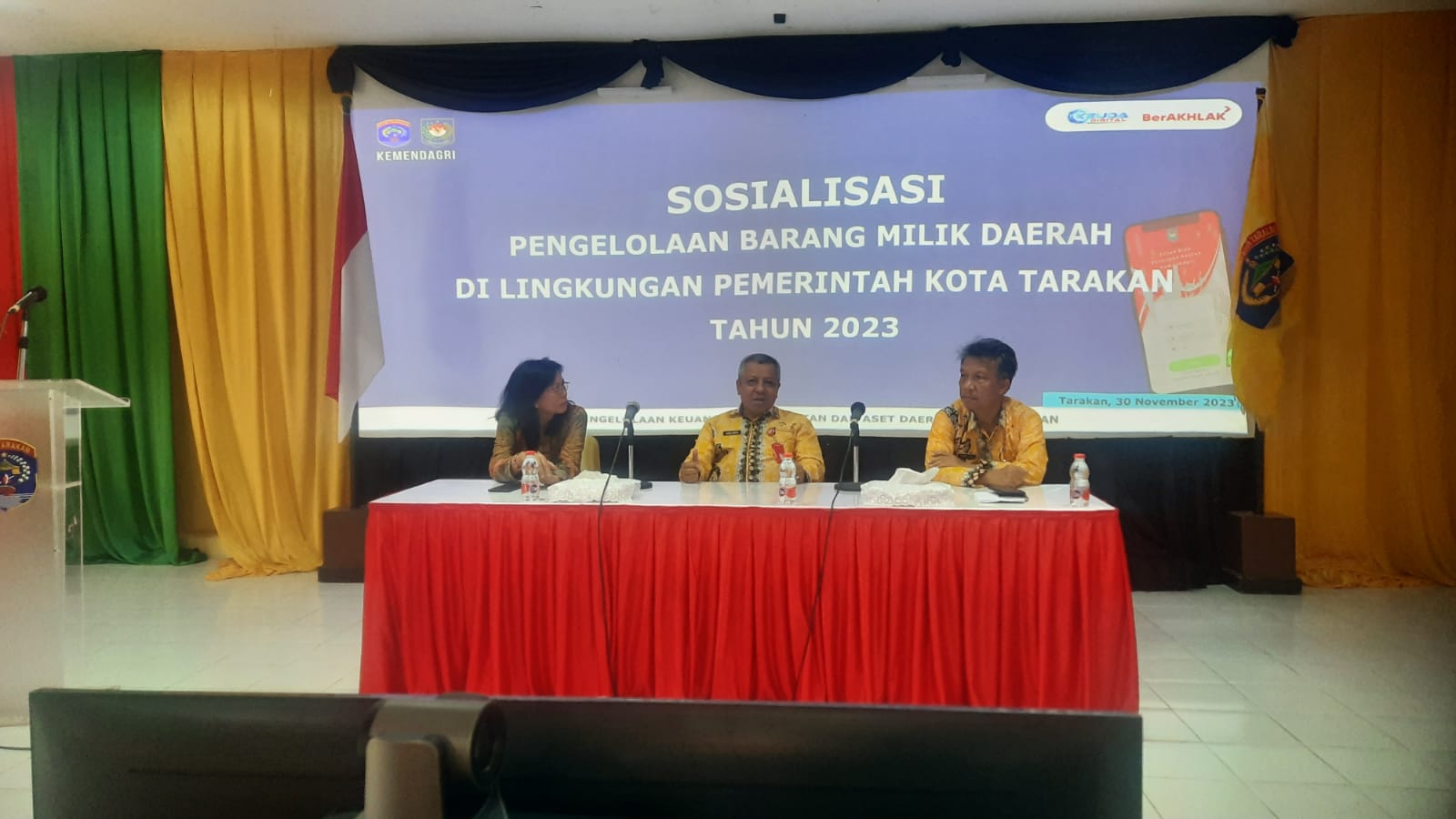 Sosialisasi Pengelolaan Barang Milik Daerah di Lingkungan Pemerintah Kota Tarakan