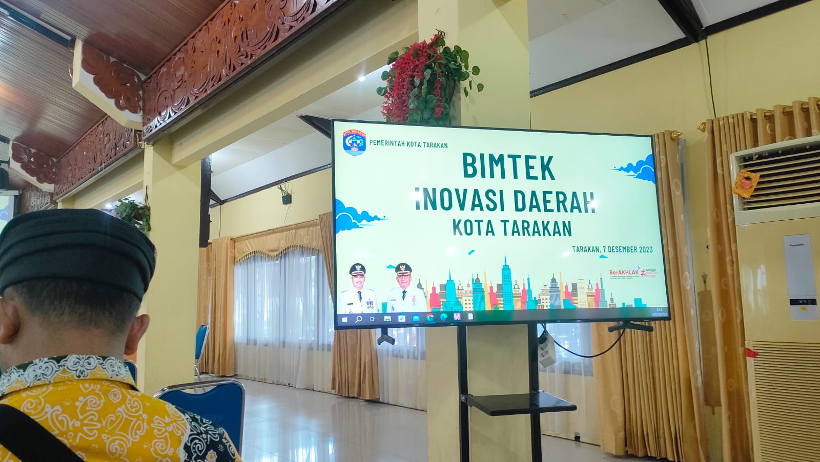 DKISP Tarakan Mengikuti Bimtek Inovasi Daerah Kota Tarakan