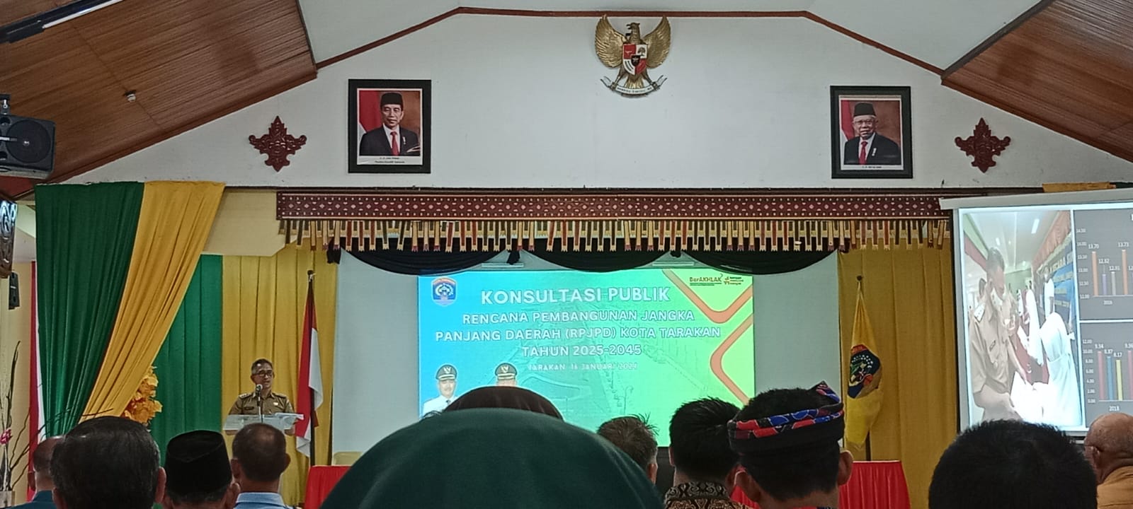 DKISP Mengikuti Konsultasi Publik RPJPD Kota Tarakan 2025-2045