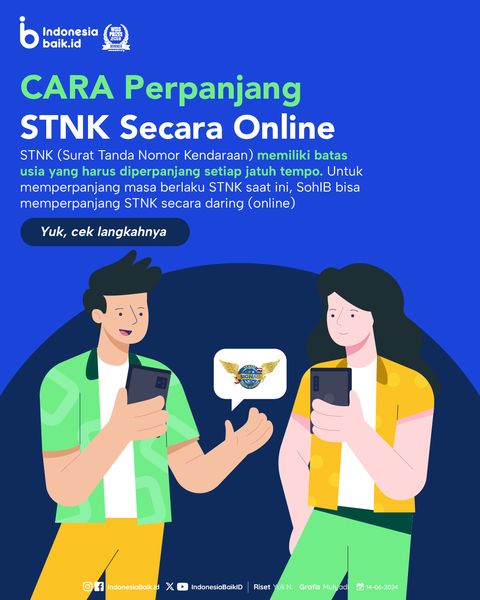 CARA Perpanjang STNK Secara Online