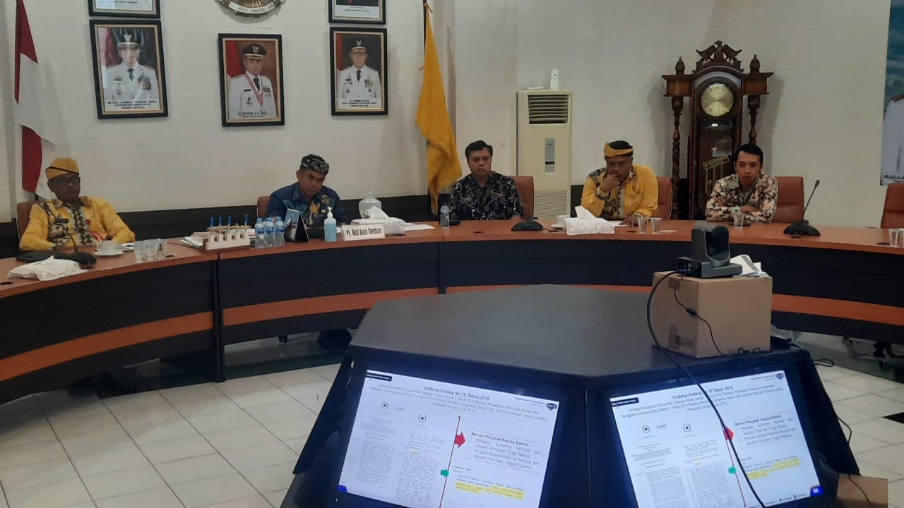 Fasilitasi Zoom Meeting Rakor Penjabat Kepala Daerah se-Indonesia