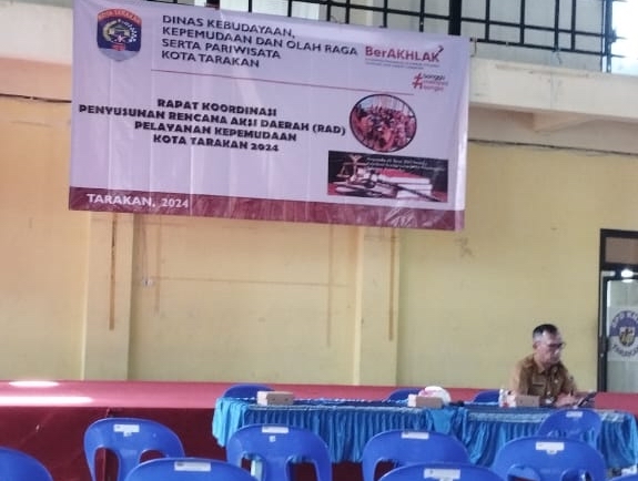 Rapat Koordinasi Penyusunan RAD Pelayanan Kepemudaan Kota Tarakan