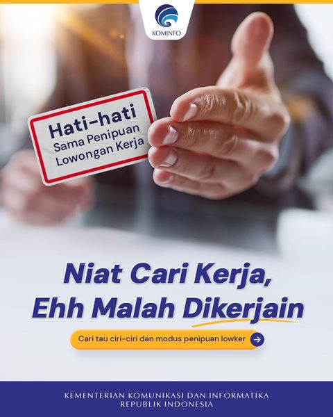 Hati-hati Sama Penipuan Lowongan Kerja