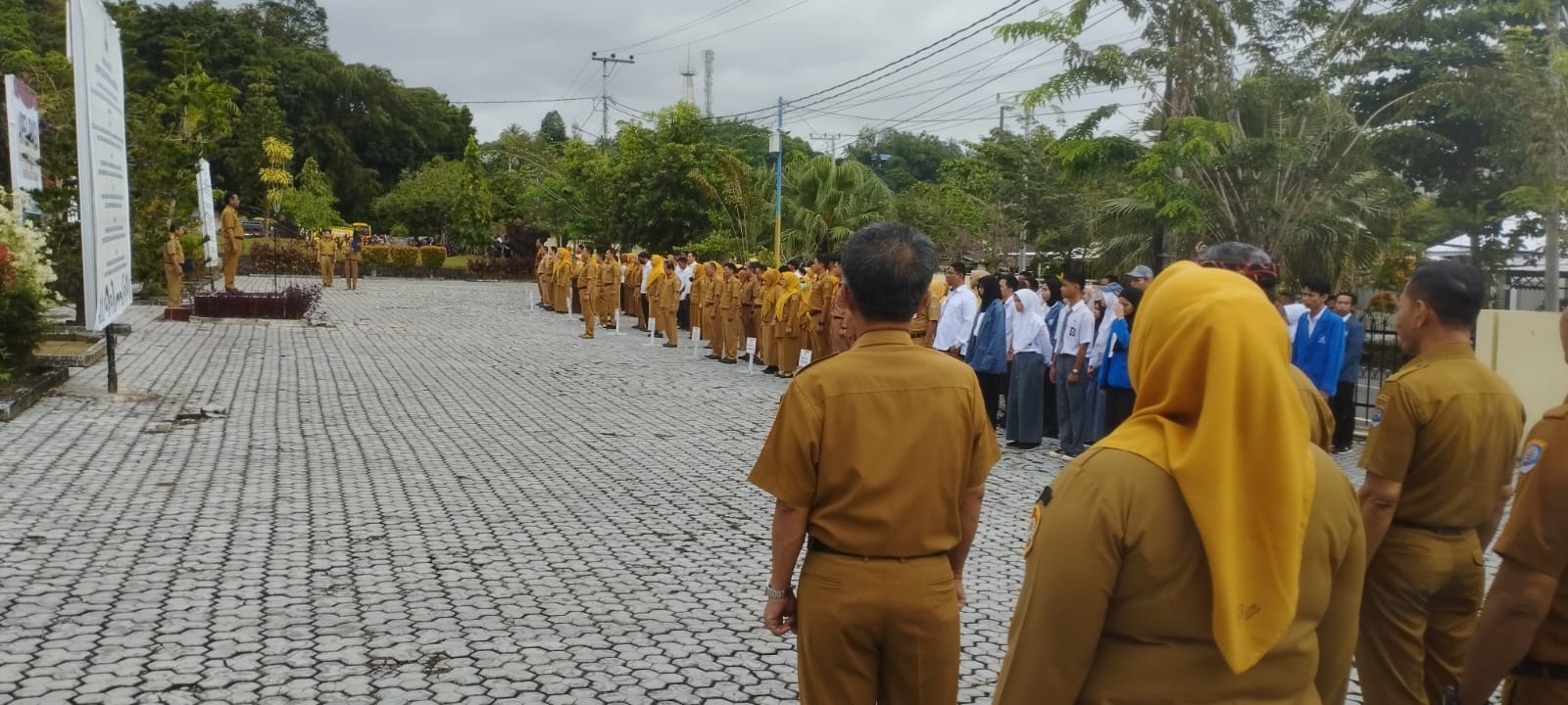 DKISP Tarakan Sebagai Petugas Apel Pagi 21 Oktober 2024