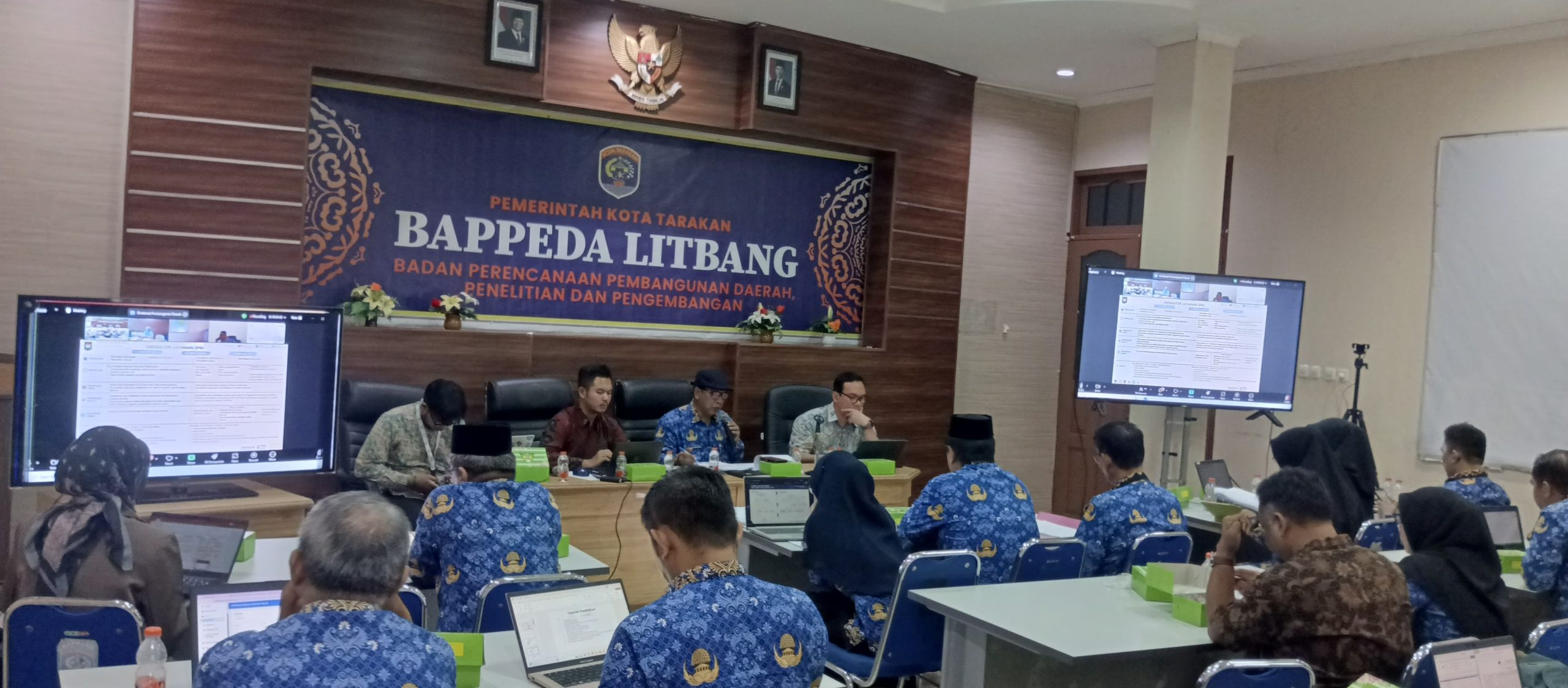 Fasilitasi Zoom Meeting Uji Petik Pendalaman Rancangan Kebijakan SPM