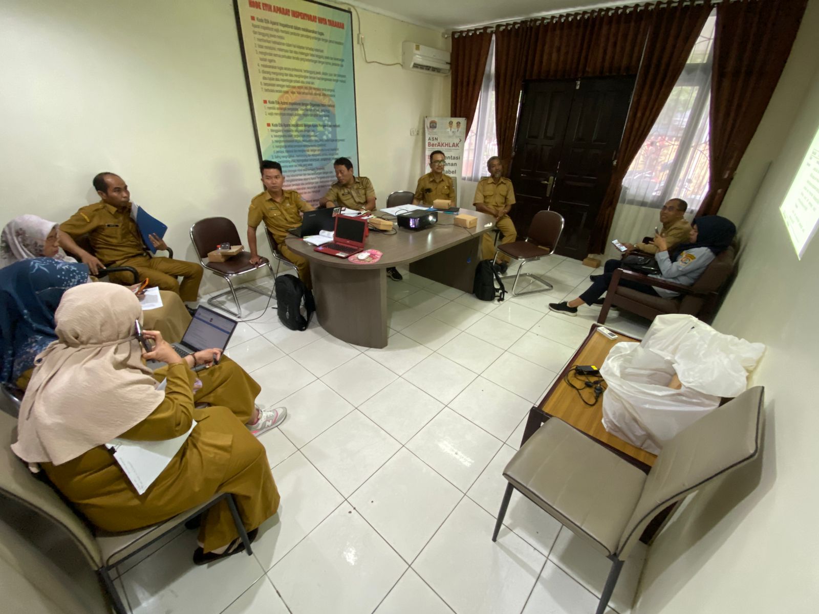 Rapat Pelaksanaan Reviu EvidenData Pendukung LPPD Tahun 2024