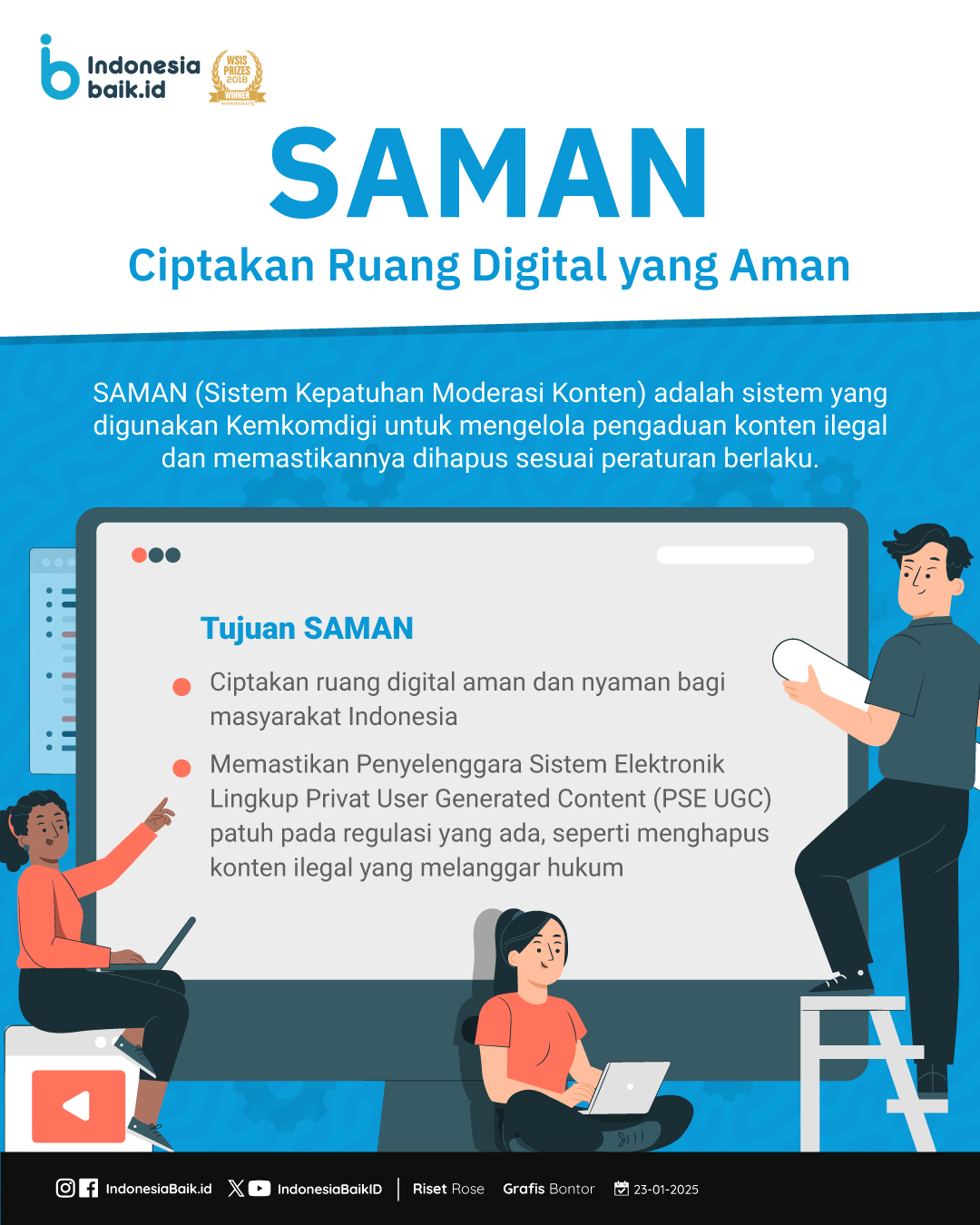 SAMAN, Ciptakan Ruang Digital yang Aman