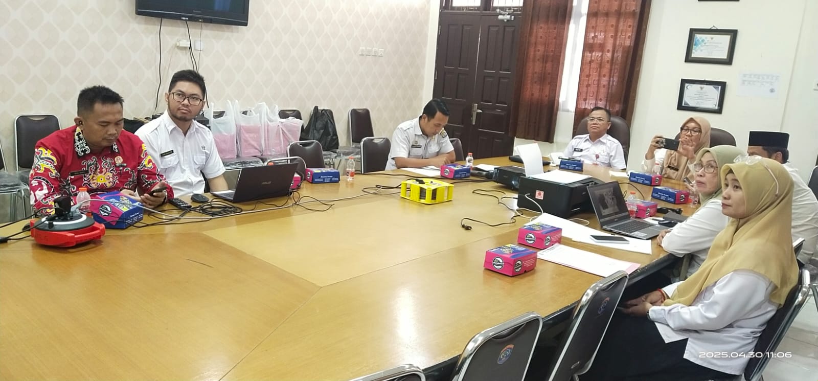 Asistensi dan Mengikuti Sosialisasi Program Pariwara Antikorupsi 2025