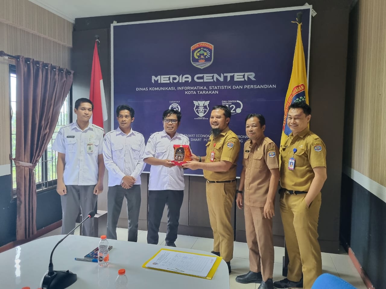 Menerima Kunjungan dari KPU Kota Tarakan