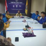 Menerima Audiensi Dewan Pengurus Pusat KNPI Kota Tarakan