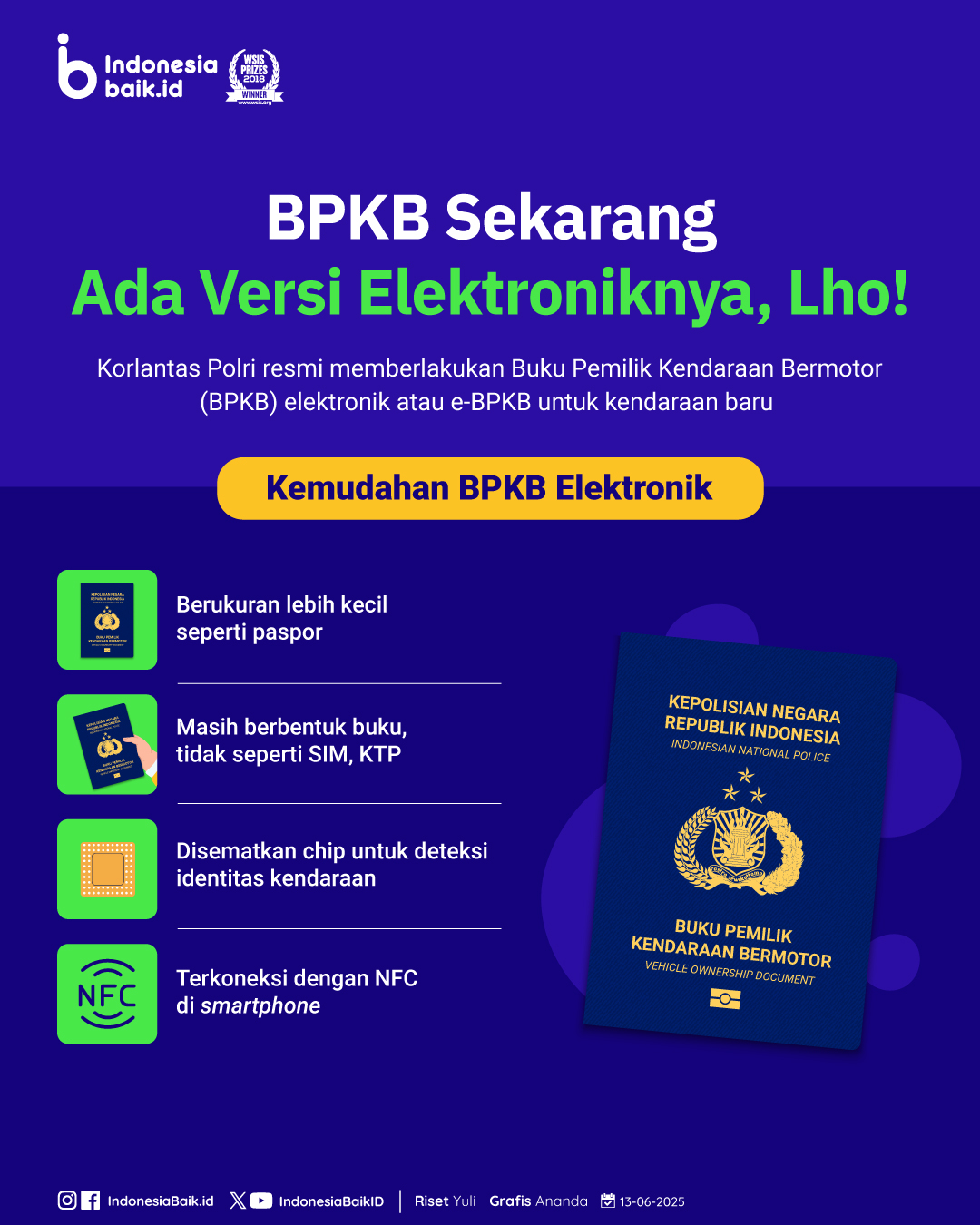 e-BPKB Resmi Diterapkan a