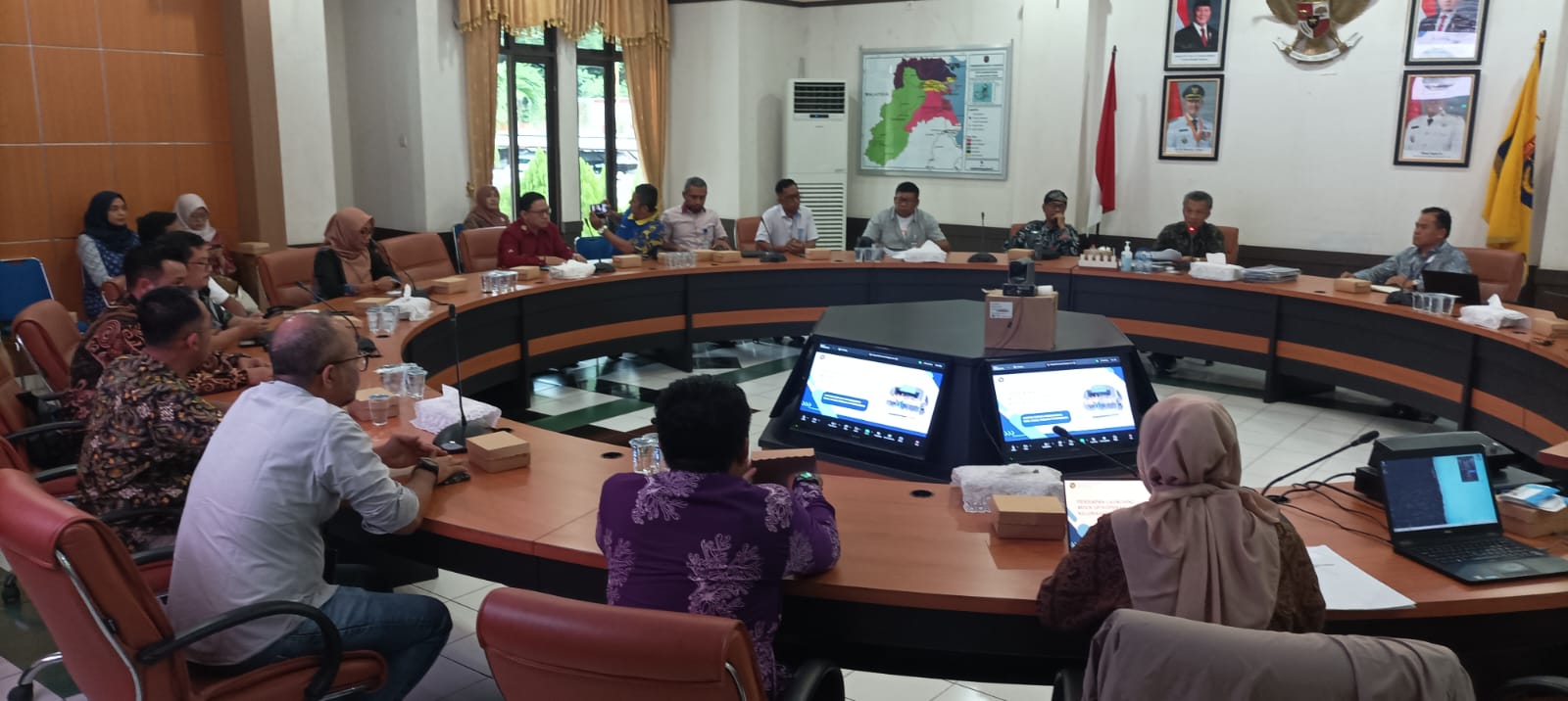 Rapat Koordinasi Persiapan Launching Mock Up Koperasi Kelurahan Merah Putih