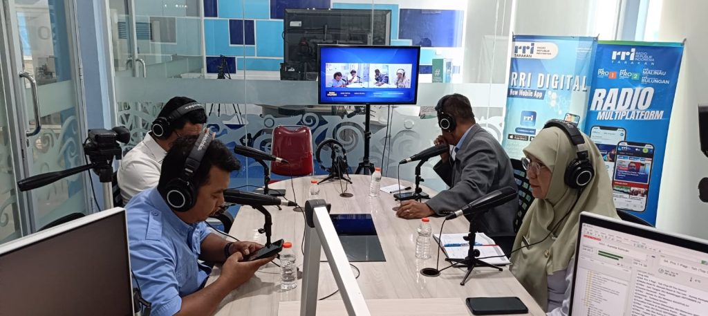 Kepala DKISP Jadi Narasumber pada Acara Sapa Kaltara RRI Tarakan
