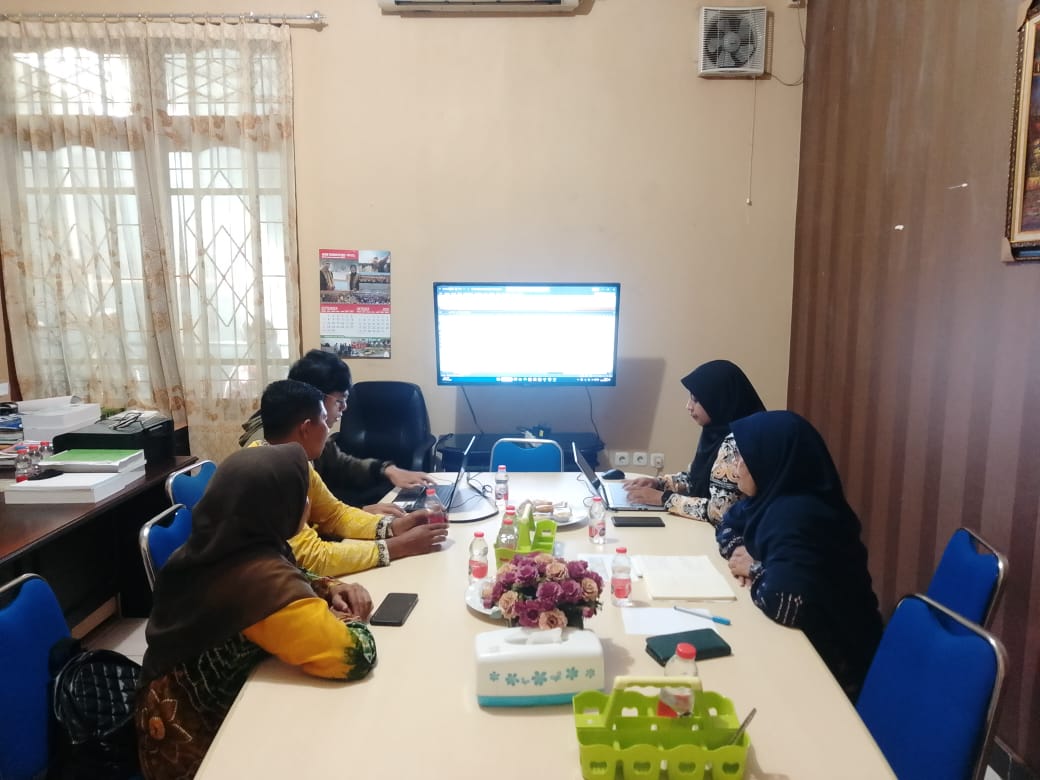Koordinasi Publikasi E-Walidata SIPD dengan Bappeda Tarakan