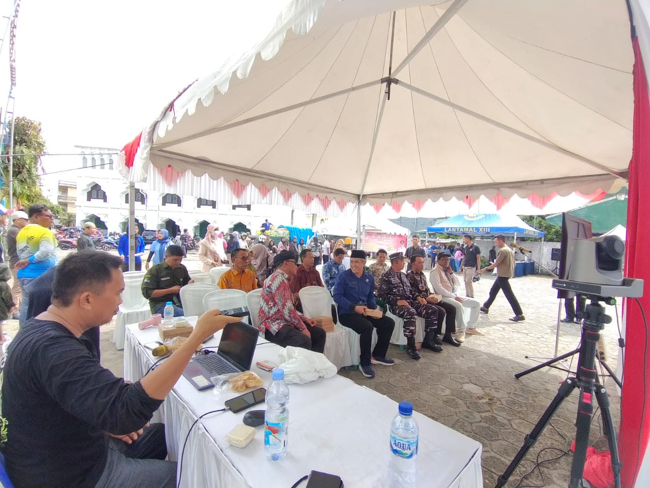 Memfasilitasi Telekonferens Kegiatan Gerakan Pangan Murah