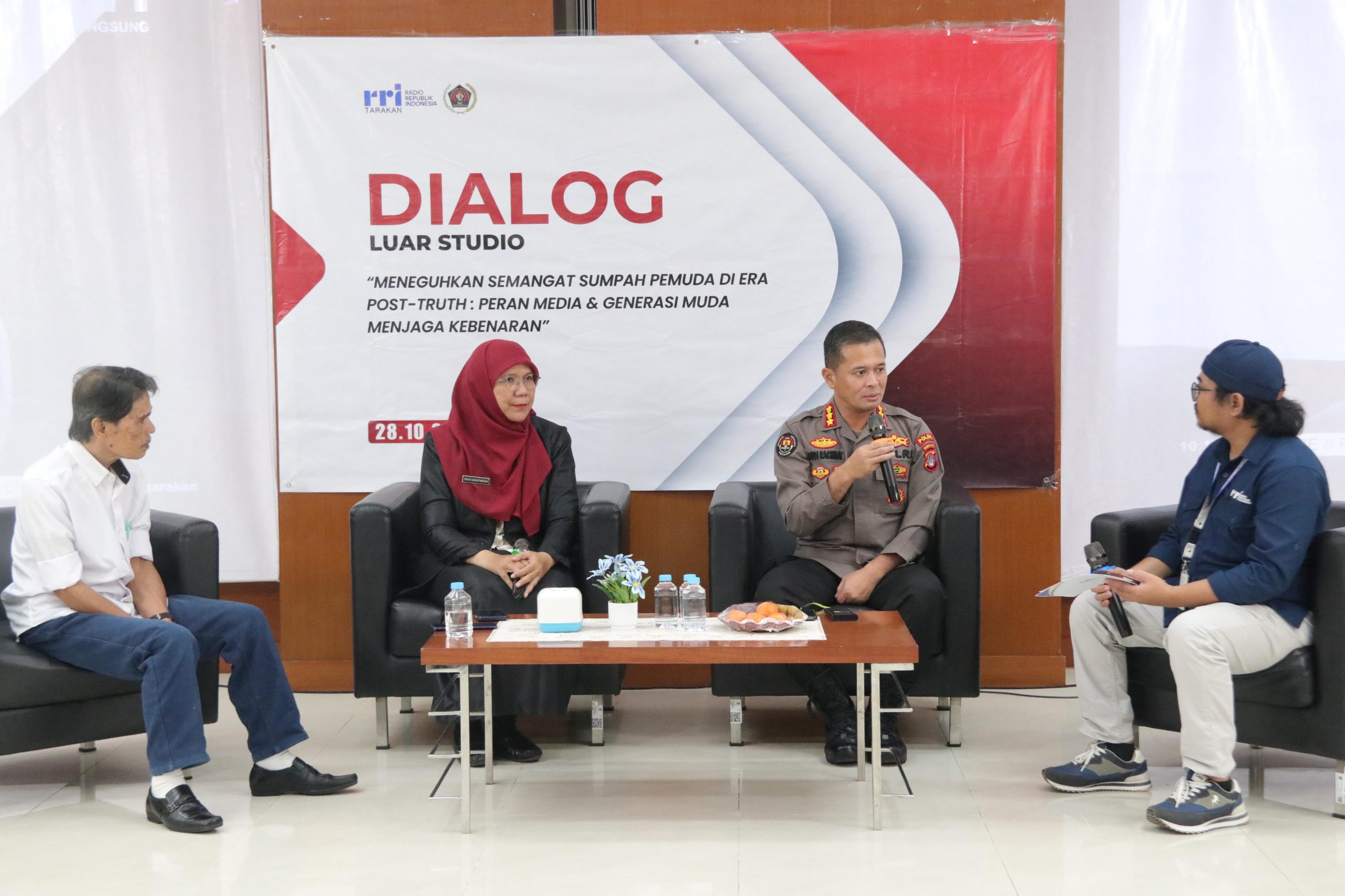 Kepala DKISP Tarakan Jadi Narasumber Dialog Publik RRI Pro 1