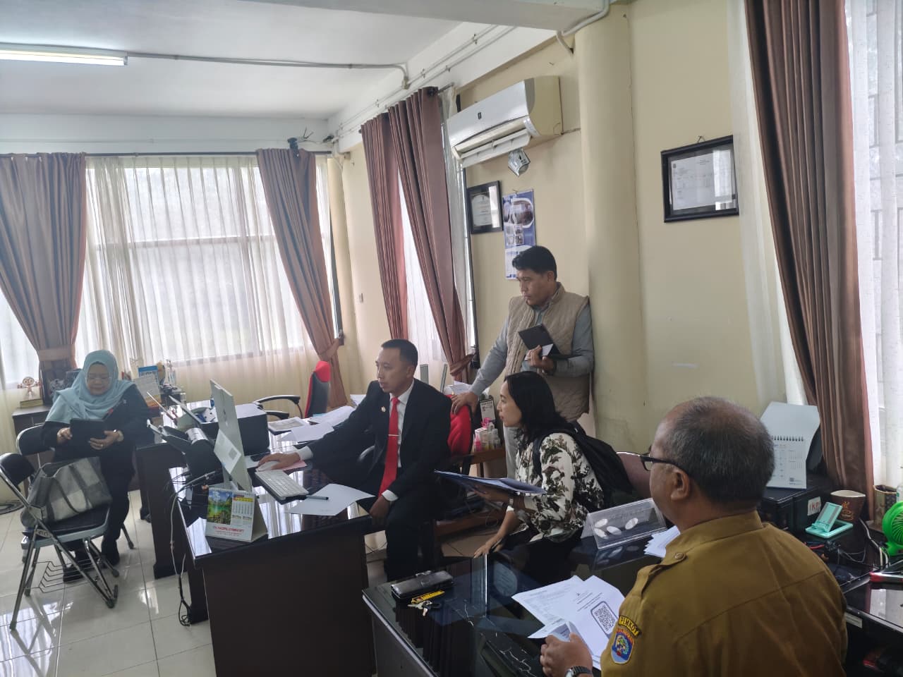 Visitasi Pelaksanaan Monev Badan Publik Kota Tarakan Tahun 2025