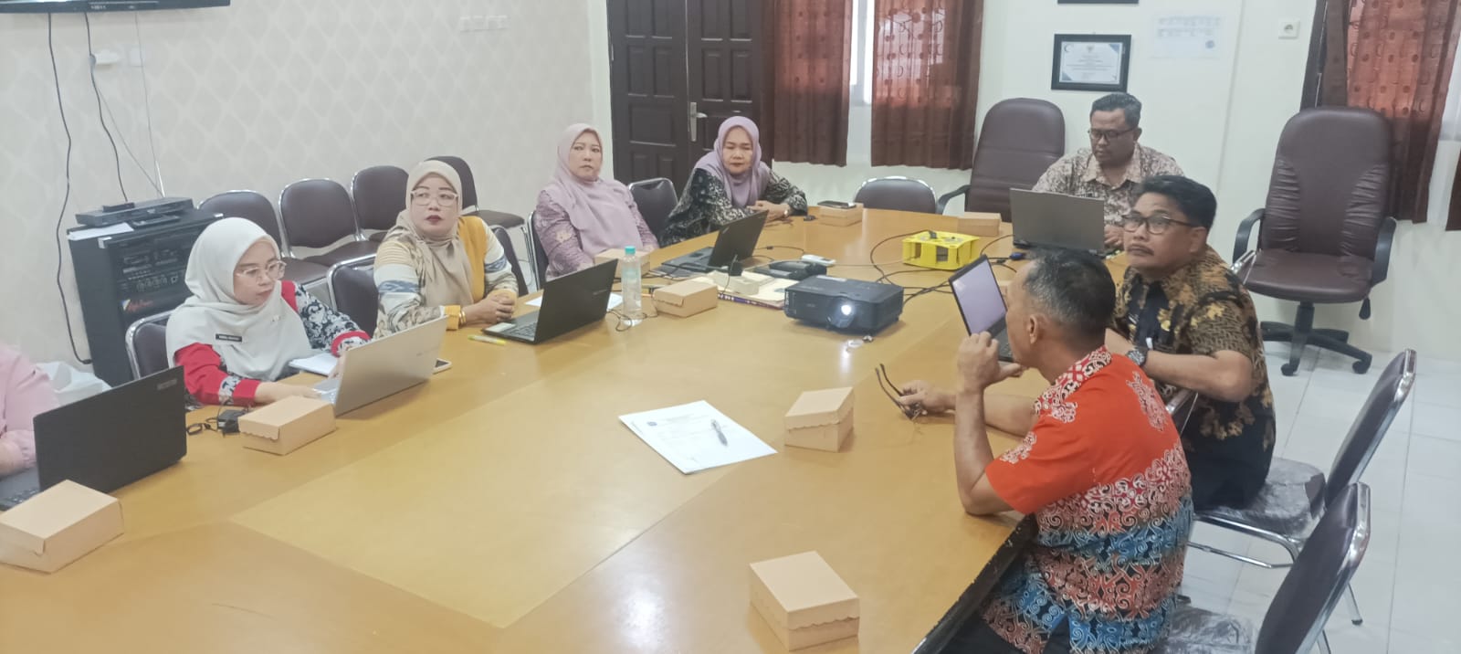 DKISP Tarakan Hadiri Rapat Evaluasi On-Going 2025