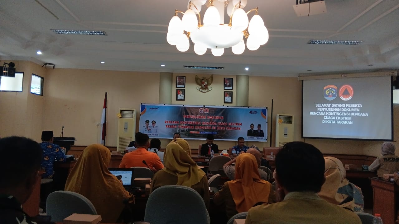 Penyusunan Rencana Kontingensi Bencana Cuaca Ekstrim Kota Tarakan