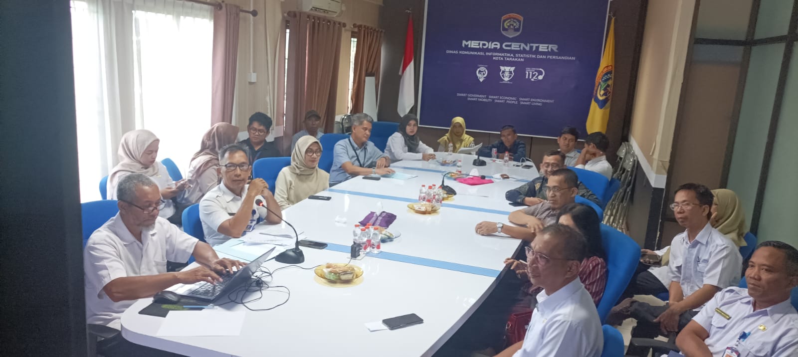 Rapat Koordinasi Pengisian Kuesioner Indeks Kota Cerdas Kota Tarakan