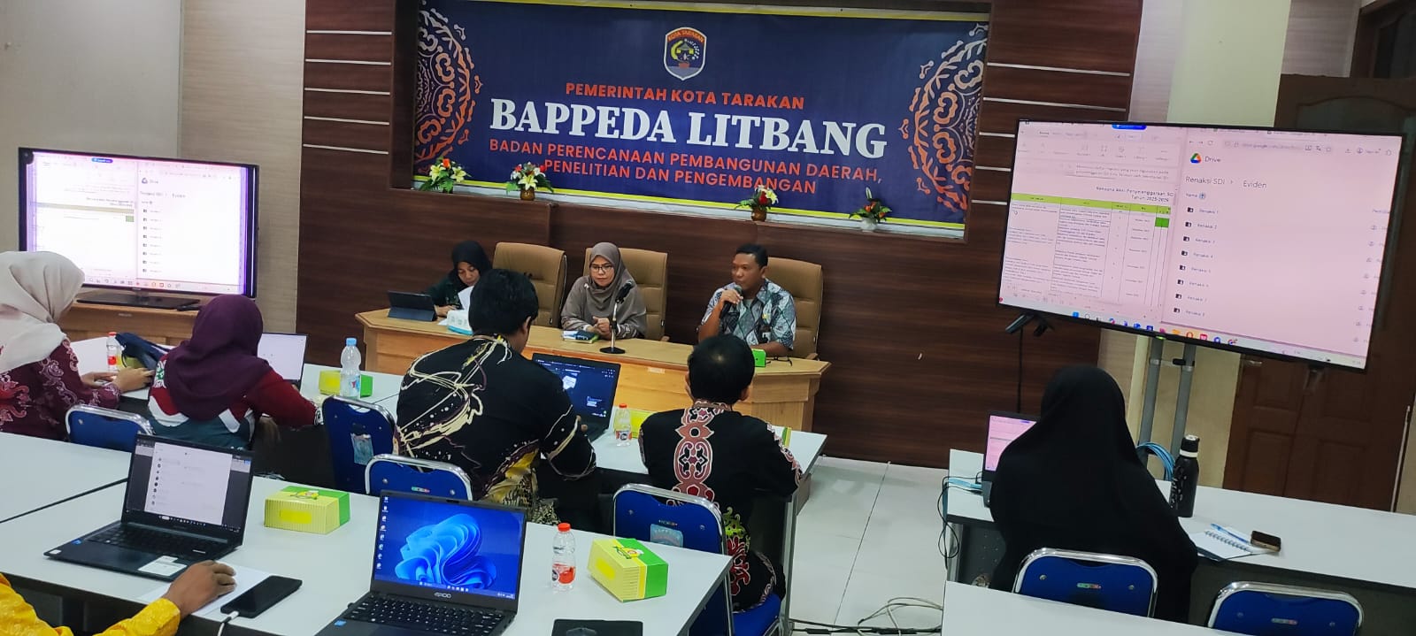 Visitasi dan pembinaan Penyelenggaraan Satu Data Daerah oleh Bappeda Provinsi Kalimantan Utara