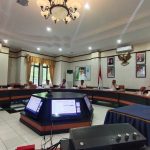 DKISP Tarakan Fasilitasi Vicon Rapat Koordinasi Evaluasi Realisasi APBD 2025