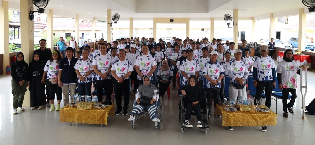 Kepala DKISP Menghadiri Disability Fun Walk & Disability Campaign