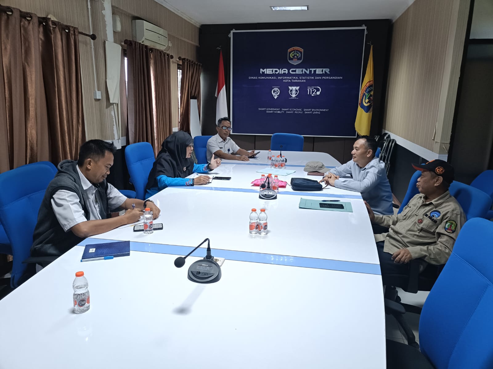 Kunjungan dan Koordinasi Pemkab Nunukan Terkait Pengelolaan Call Center 112