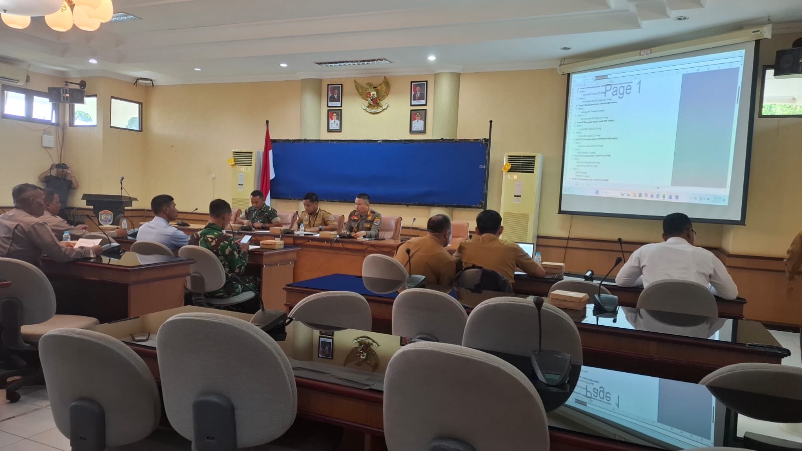 Rapat Koordinasi Upacara Hari Jadi ke-28 Kota Tarakan