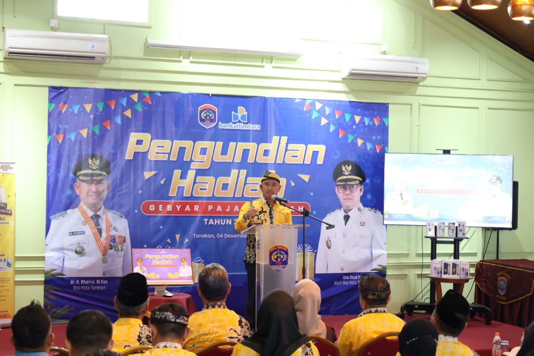 Wali Kota Tarakan Tarik Undian Struk Restoran dan Ajak Pelaku Usaha Tingkatkan Kepatuhan Pajak Daerah