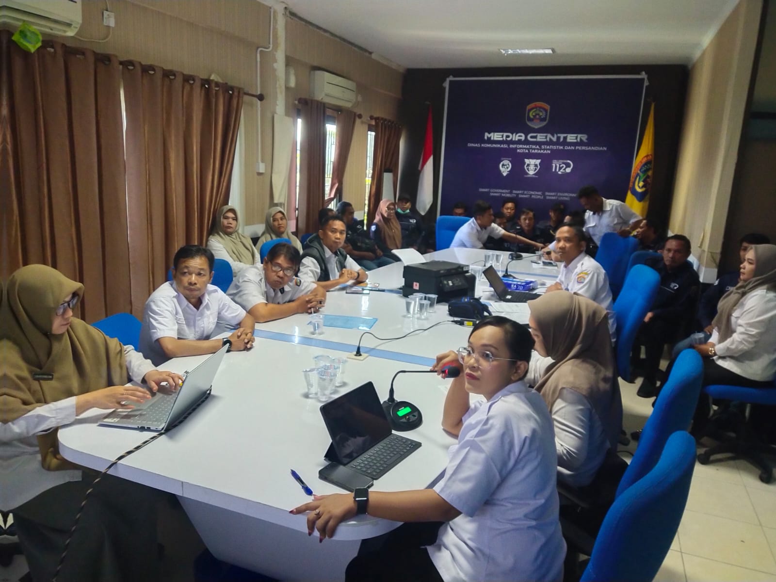 Monitoring dan Evaluasi PKWT Tenaga Non ASN DKISP Kota Tarakan