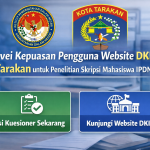 Survei Kepuasan Pengguna Website DKISP Tarakan untuk Penelitian Skripsi Mahasiswa IPDN