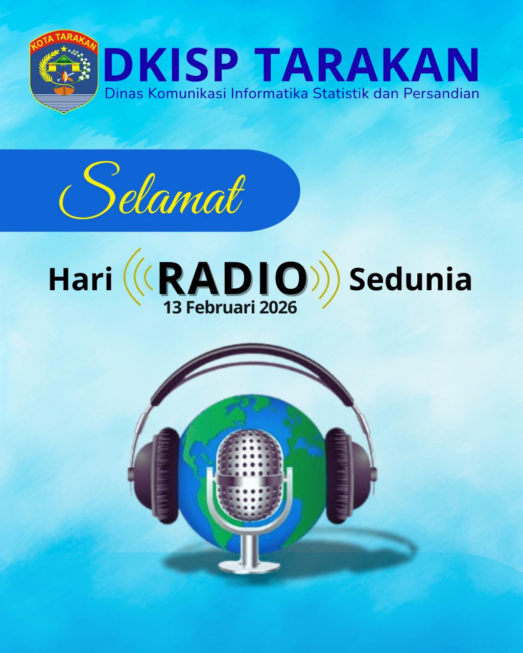 Selamat Hari Radio Sedunia 2026