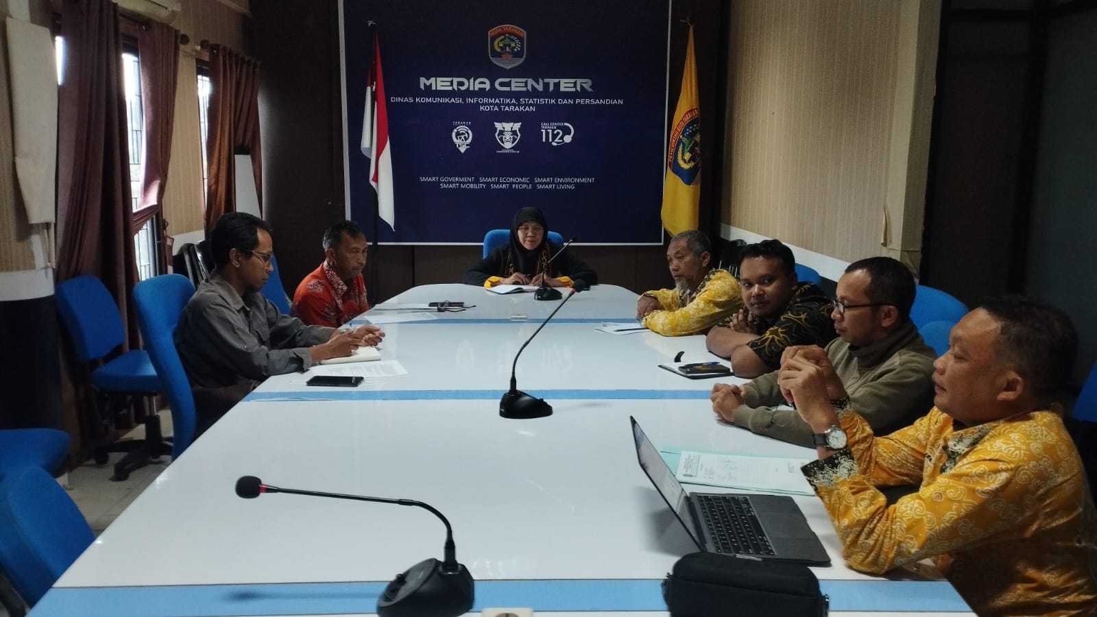 Rapat Evaluasi Aplikasi Presensi Bersama Rekanan