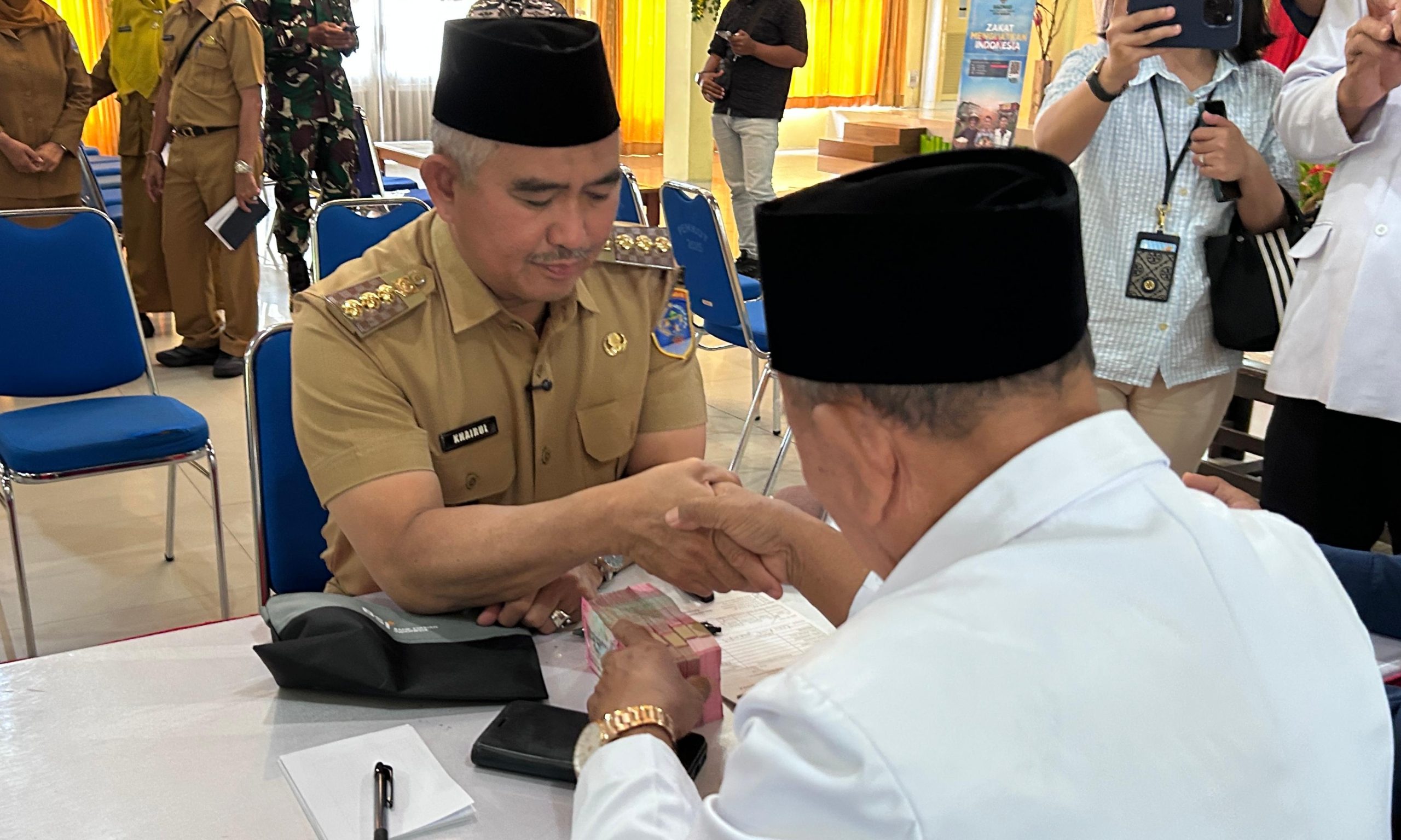 Kepala DKISP Tarakan Mengikuti Kegiatan Tarakan Berzakat 2026