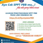 Ayo cek SPPT PBB-mu sekarang!