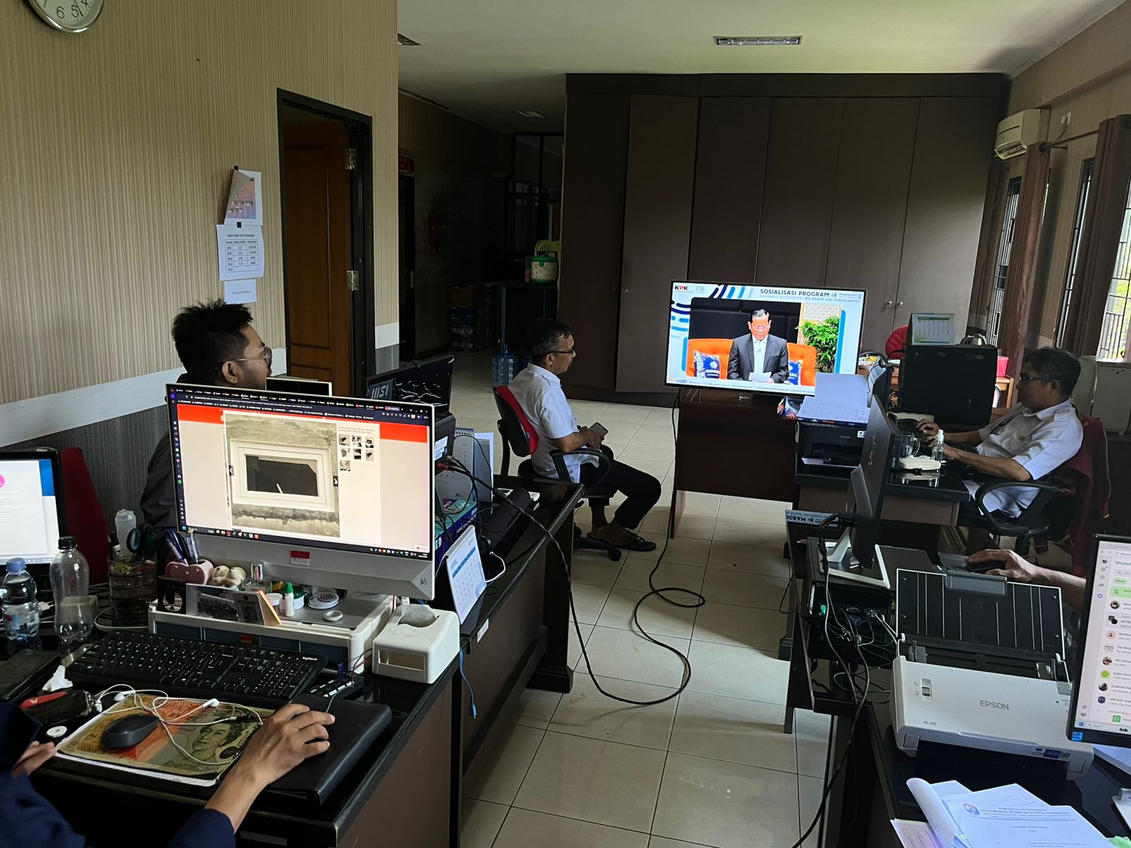 Bidang Aptika Ikuti Sosialisasi Pariwara Anti Korupsi 2026