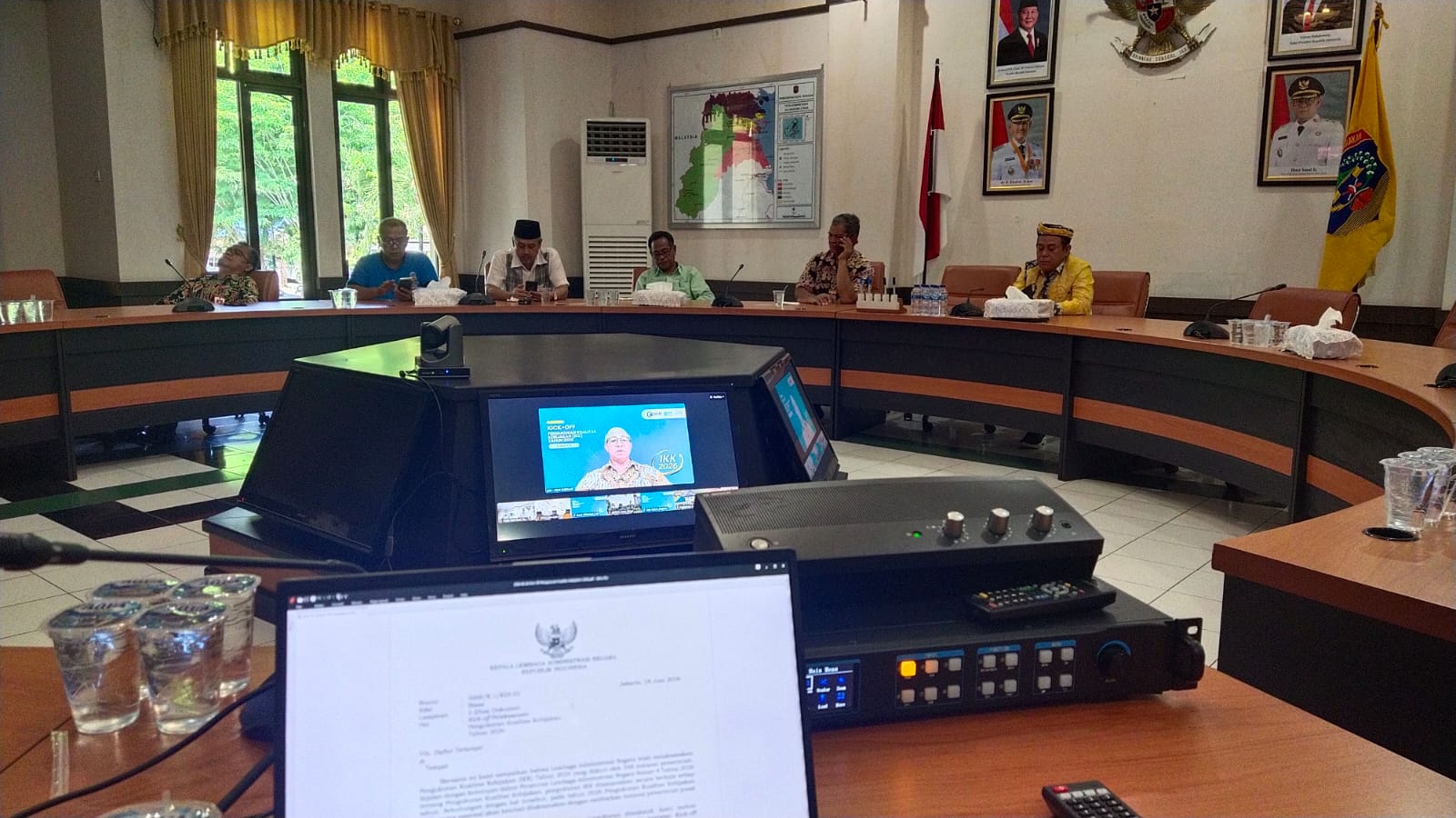 Fasilitasi Video Conference Kick-Off Pengukuran Kualitas Kebijakan Tahun 2026