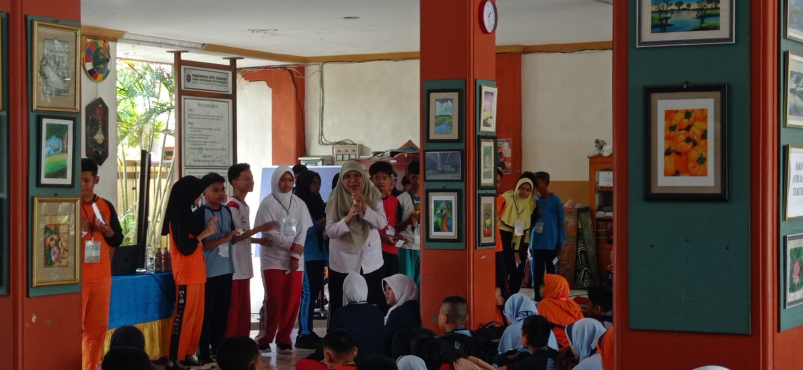 Kepala DKISP Jadi Pemateri MPLS di SMPN 2 Tarakan